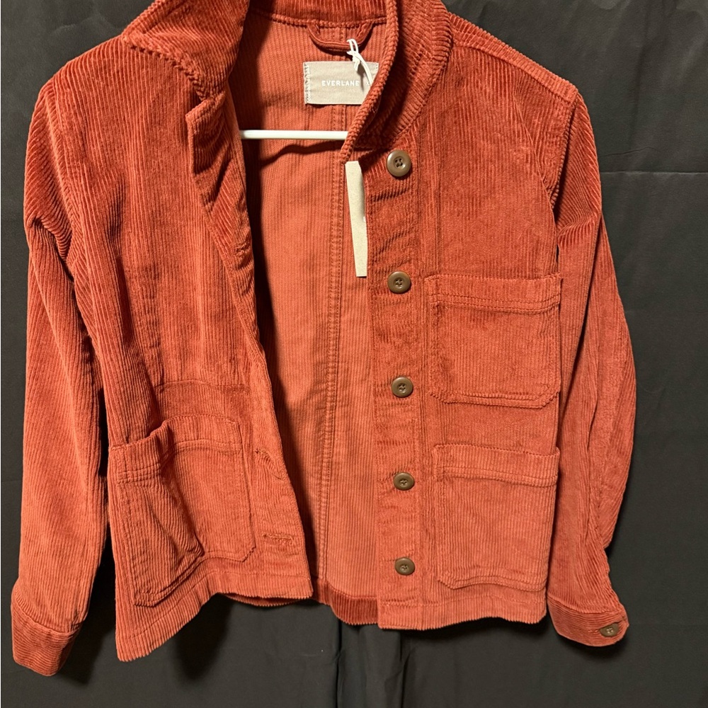 Everlane Women's Utility Corduroy Jacket - Rust